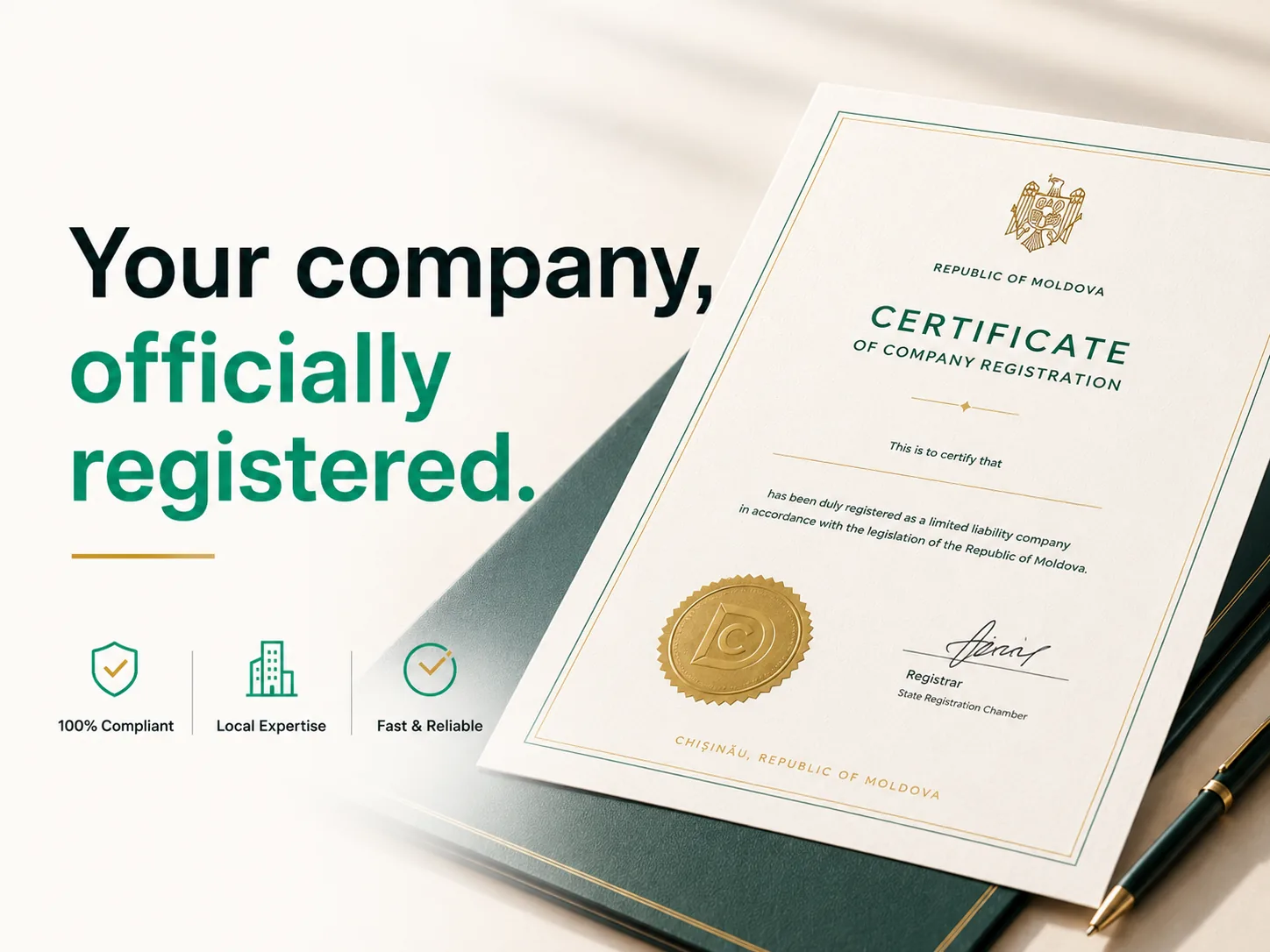 Certificat de înregistrare SRL